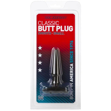 Doc Johnson Classic Butt Plug Black Small - Sex Toys - Save 25% - Fast Shipping - Sale United Kingdom Stoke-on-trent