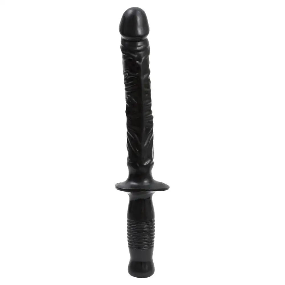 Doc Johnson Classic Man Handler Dildo Black 14.5in - Save 20% - Fast - United Kingdom Stoke-on-trent