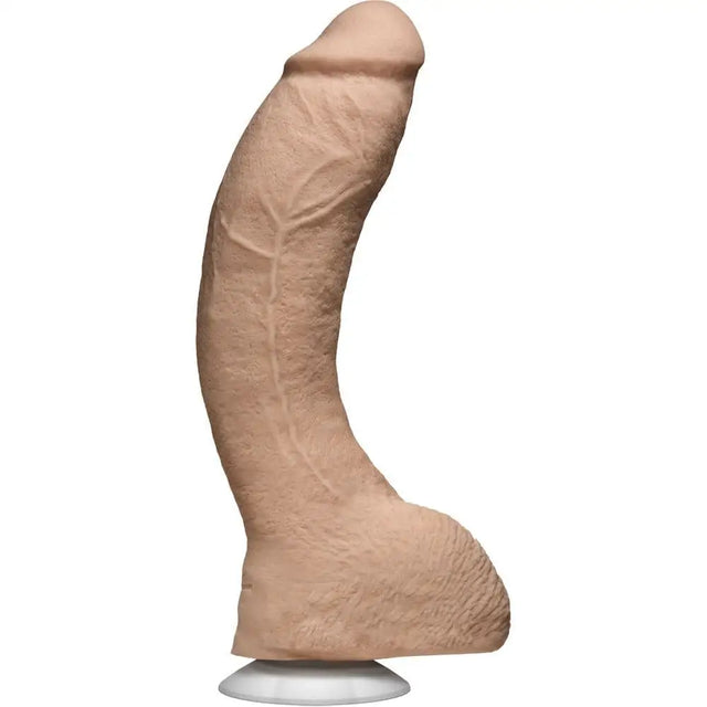 Doc Johnson Jeff Stryker Realistic Cock with Vac-u-lock Suction Cup White - Sex Toys - Save 20% - Vac-u-lock - Dildo United Kingdom