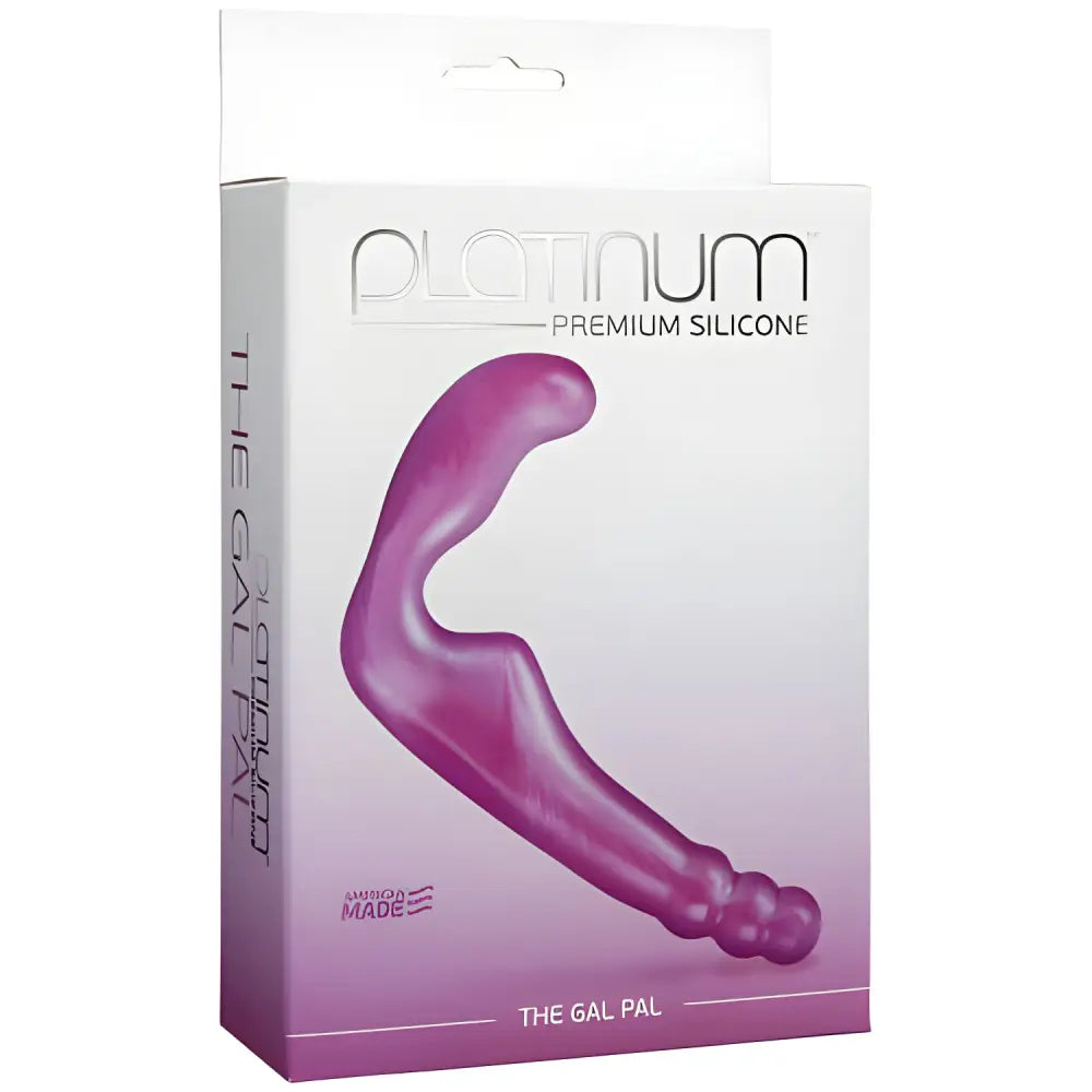 Doc Johnson Platinum the Gal Pal - Strap Ons - Save 30% - the - Fast Shipping - Dildo United Kingdom Stoke-on-trent