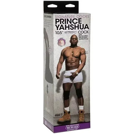 Doc Johnson Signature Cocks Prince Yahshua Ultraskyn Realistic Cock with Removable Vac-u-lock Suction Cup (10.5’’) - Save 10% - Dildo