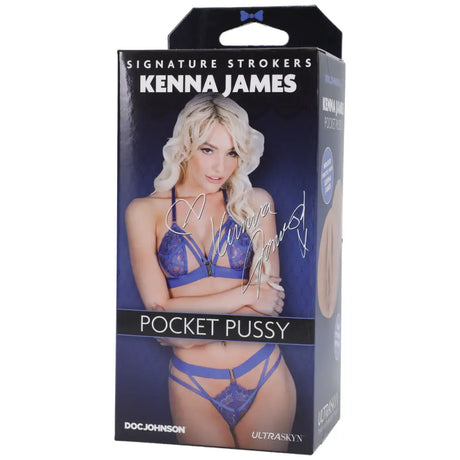 Doc Johnson Signature Strokers Kenna James Ultraskyn Pocket Pussy - Save 15% - Ultraskyn - Sale United Kingdom Stoke-on-trent