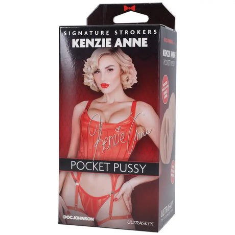 Doc Johnson Signature Strokers Kenzie Anne Ultraskyn Pocket Pussy - Save 15% - Ultraskyn - Sale United Kingdom Stoke-on-trent