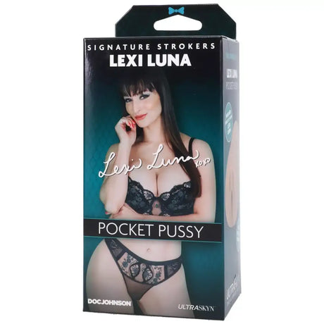 Doc Johnson Signature Strokers Lexi Luna Ultraskyn Pocket Pussy - Save 15% - Ultraskyn - Sale United Kingdom Stoke-on-trent