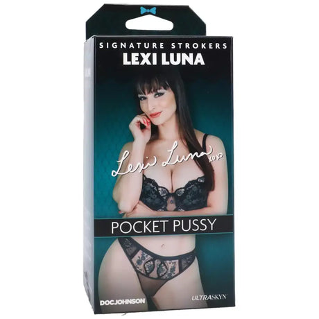 Doc Johnson Signature Strokers Lexi Luna Ultraskyn Pocket Pussy - Save 15% - Ultraskyn - Sale United Kingdom Stoke-on-trent