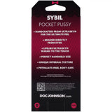 Doc Johnson Signature Strokers Sybil Ultraskyn Pocket Pussy - Ultraskyn - Fast - Sale United Kingdom Stoke-on-trent