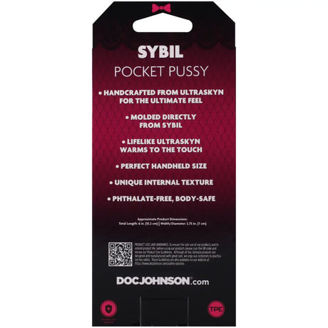 Doc Johnson Signature Strokers Sybil Ultraskyn Pocket Pussy - Ultraskyn - Fast - Sale United Kingdom Stoke-on-trent