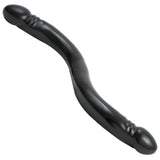 Doc Johnson Smooth Double Header Black 18in - Save 20% - Fast Shipping - Dildo United Kingdom Stoke-on-trent