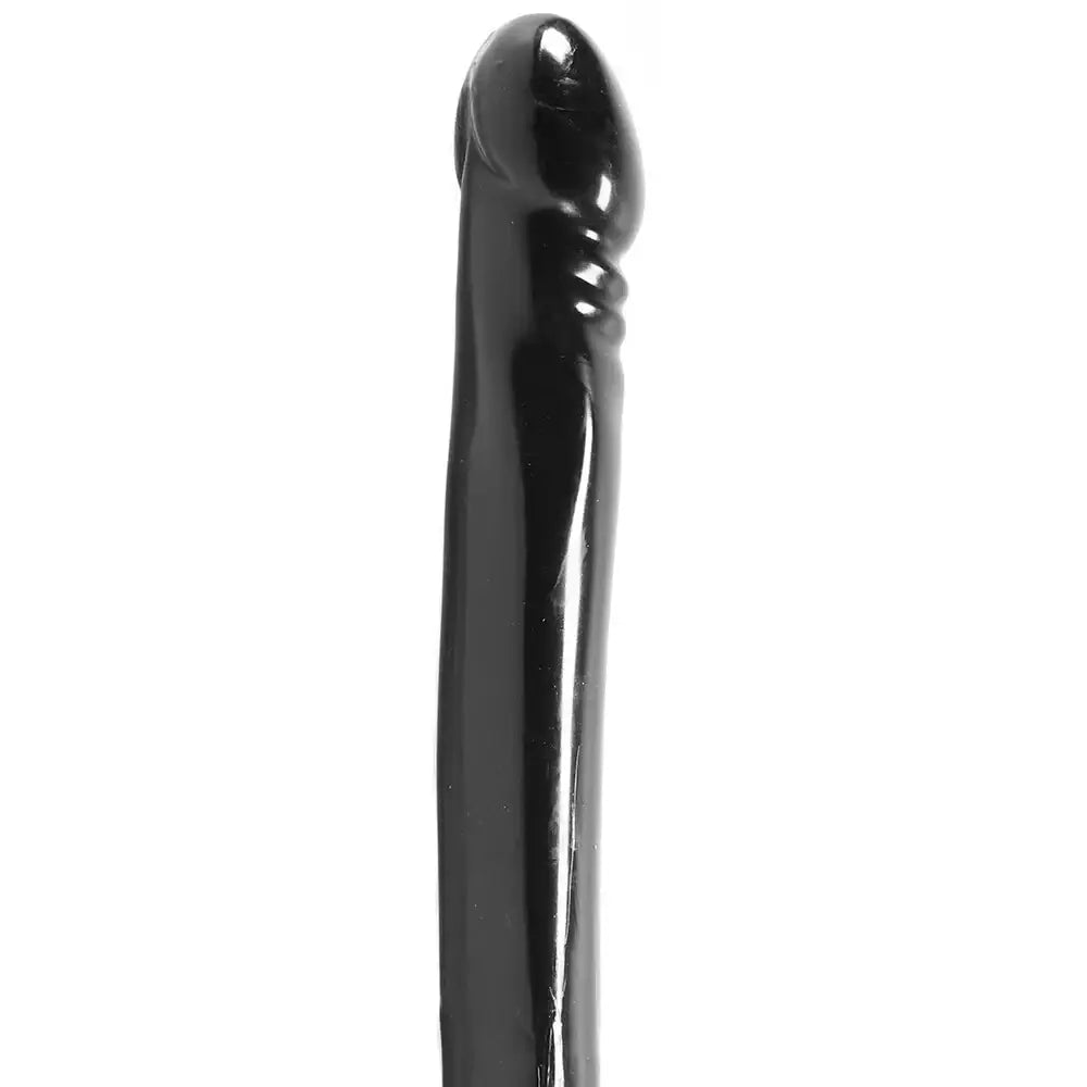 Doc Johnson Smooth Double Header Black 18in - Save 20% - Fast Shipping - Dildo United Kingdom Stoke-on-trent