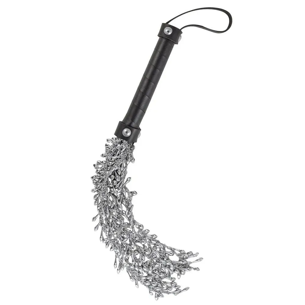 Dominant Submissive Collection Ultimate Studded Iron Chain Whip - Save 25% - Sale United Kingdom Stoke-on-trent