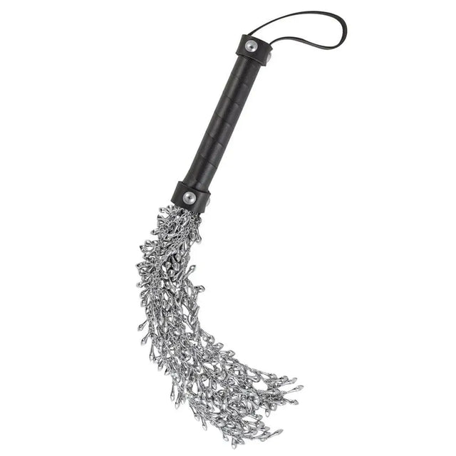 Dominant Submissive Collection Ultimate Studded Iron Chain Whip - Save 25% - Sale United Kingdom Stoke-on-trent