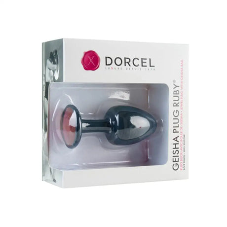 Dorcel Medium Geisha Anal Plug Ruby - Save 25% - Fast Shipping - Sale United Kingdom Stoke-on-trent