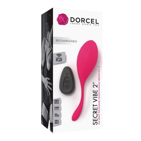 Dorcel Secret Vibe 2 Remote Controlled Egg - Save 30% - Fast Shipping - Sale United Kingdom Stoke-on-trent