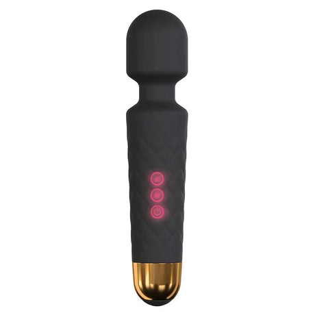 Dorcel Wanderful Wand Black - Save 30% - Fast Shipping - Vibrator United Kingdom Stoke-on-trent