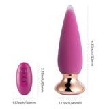 Doro Plus Remote Control Vibrating Anal Butt Plug Sex Toy for Women Men Couples - Save 10% - Dildos United Kingdom Stoke-on-trent