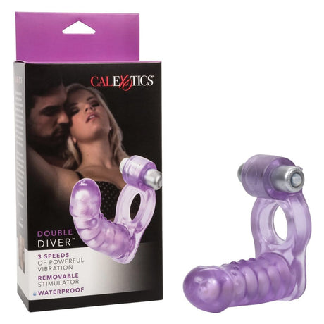 Double Diver Vibrating Duo Penetrator - Save 25% - Dildo