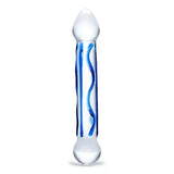 Double Ended Blue Glass Dildo - Save 20% - Fast Shipping - United Kingdom Stoke-on-trent