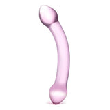 Double Ended Purple Glass Dildo