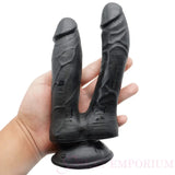 Double Headed Dildo Black - Dildos - Save 15% - Fast Shipping - United Kingdom Stoke-on-trent