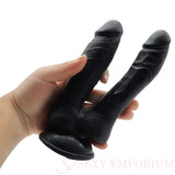 Double Headed Dildo Black - Dildos - Save 15% - Fast Shipping - United Kingdom Stoke-on-trent
