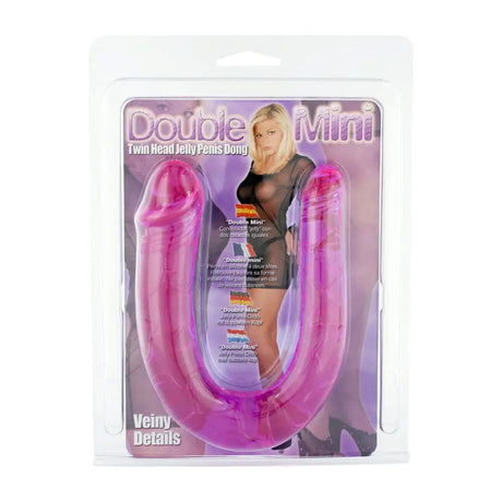 Double Mini Twin Head Jelly Penis Dildo - Save 25% - Fast Shipping - United Kingdom Stoke-on-trent