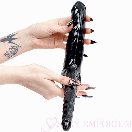 Double Penetration Vibrator Black - Save 25% - Sex Toys for Women