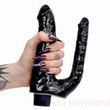 Double Penetration Vibrator Black - Save 15% - Fast Shipping - United Kingdom Stoke-on-trent