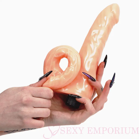 Double Penetration Vibrator Flesh - Save 25% - Fast Shipping - United Kingdom Stoke-on-trent