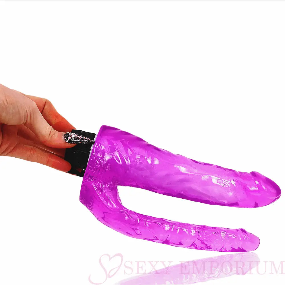 Double Penetration Vibrator Purple - Save 25% - Fast Shipping - United Kingdom Stoke-on-trent