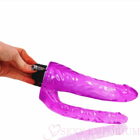 Double Penetration Vibrator Purple - Save 25% - Fast Shipping - United Kingdom Stoke-on-trent