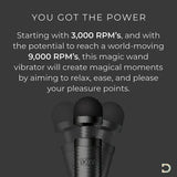 Doxy Die Cast 3 Rechargeable Wand Matte Black - Save 30% - Fast Shipping - Vibrator United Kingdom Stoke-on-trent