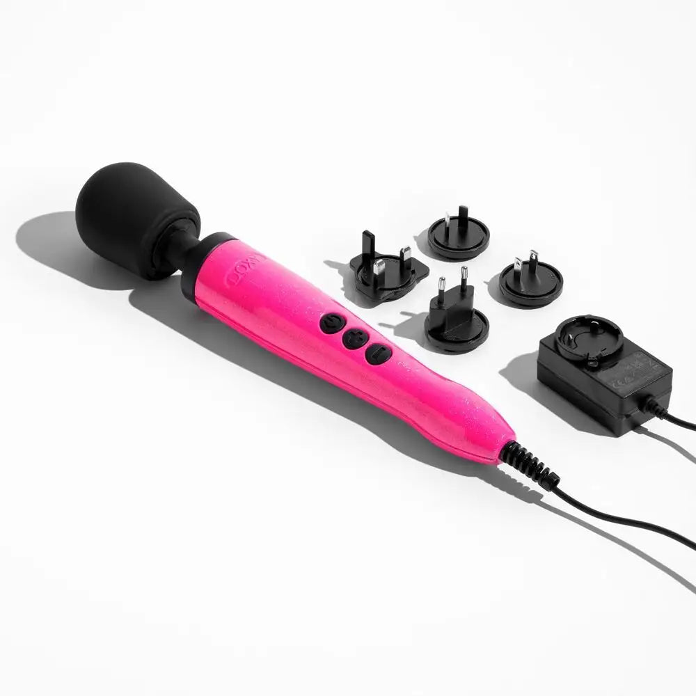 Doxy Die Cast Wand Massager Hot Pink - Save 25% - Hot Pink - Fast Shipping - Vibrator United Kingdom Stoke-on-trent