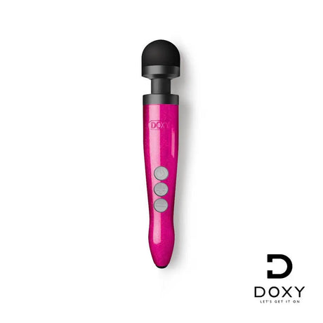 Doxy Die Cast Wand Rechargeable Hot Pink - Save 30% - Hot Pink - Fast Shipping - Vibrator United Kingdom Stoke-on-trent