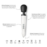 Doxy Die Cast Wand Rechargeable Star Dust - Save 30% - Fast Shipping - Vibrator United Kingdom Stoke-on-trent