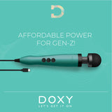 DOXY WAND 3 Turquesa USB alimentado