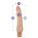 Dr. Skin Cock Vibe 7 Vibrating 8.5 Inches - Save 25% - Fast Shipping - Dildo United Kingdom Stoke-on-trent