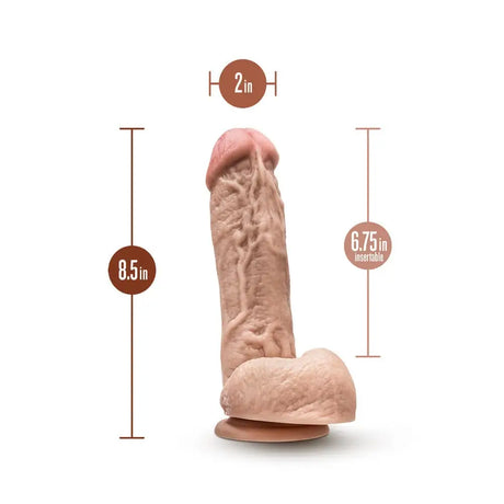 Dr. Skin Mr. d 8.5 Inch Dildo with Balls - Save 30% - d with - Fast Shipping - United Kingdom Stoke-on-trent
