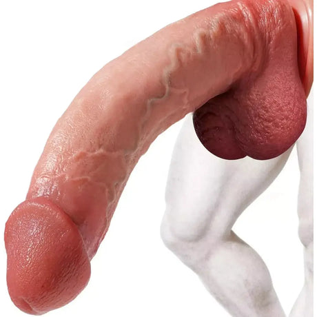 Dual Silicone Dildo 2 Layer Thick Big Sex Toy Huge Realistic Large Giant Penis - Original Sexy Emporium United Kingdom Stoke-on-trent