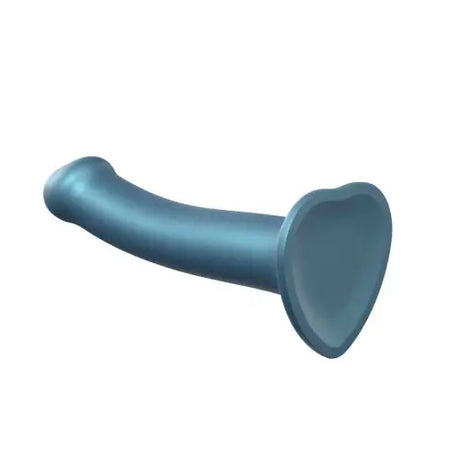 Duck Egg Blue Metallic Shine Mono Density Dildo Medium - Strap Ons - Save 25% - Fast Shipping - United Kingdom Stoke-on-trent
