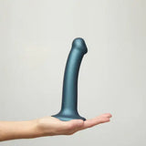 Duck Egg Blue Metallic Shine Mono Density Dildo Medium - Strap Ons - Save 25% - Fast Shipping - United Kingdom Stoke-on-trent