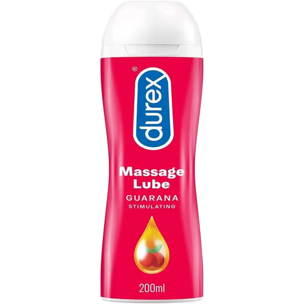 Durex Massage Lube Guarana Stimulating 200ml - Save 30% - Fast Shipping - Sale United Kingdom Stoke-on-trent