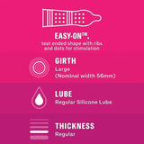 Durex Pleasure me Ribbed and Dotted Condoms 12 Pack - Save 25% - me and - Fast Shipping - Sale United Kingdom Stoke-on-trent