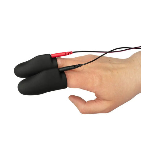 Electrastim Noir Explorer Electro Finger Sleeves - Save 30% - Electrastim - Fast Shipping - Couples Vibrators United Kingdom Stoke-on-trent