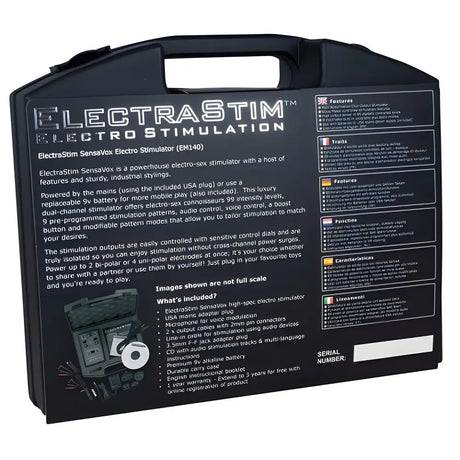 Electrastim Sensavox - Erotic Electrostimulation - Save 30% - Sensavox - Fast Shipping - Sale United Kingdom Stoke-on-trent