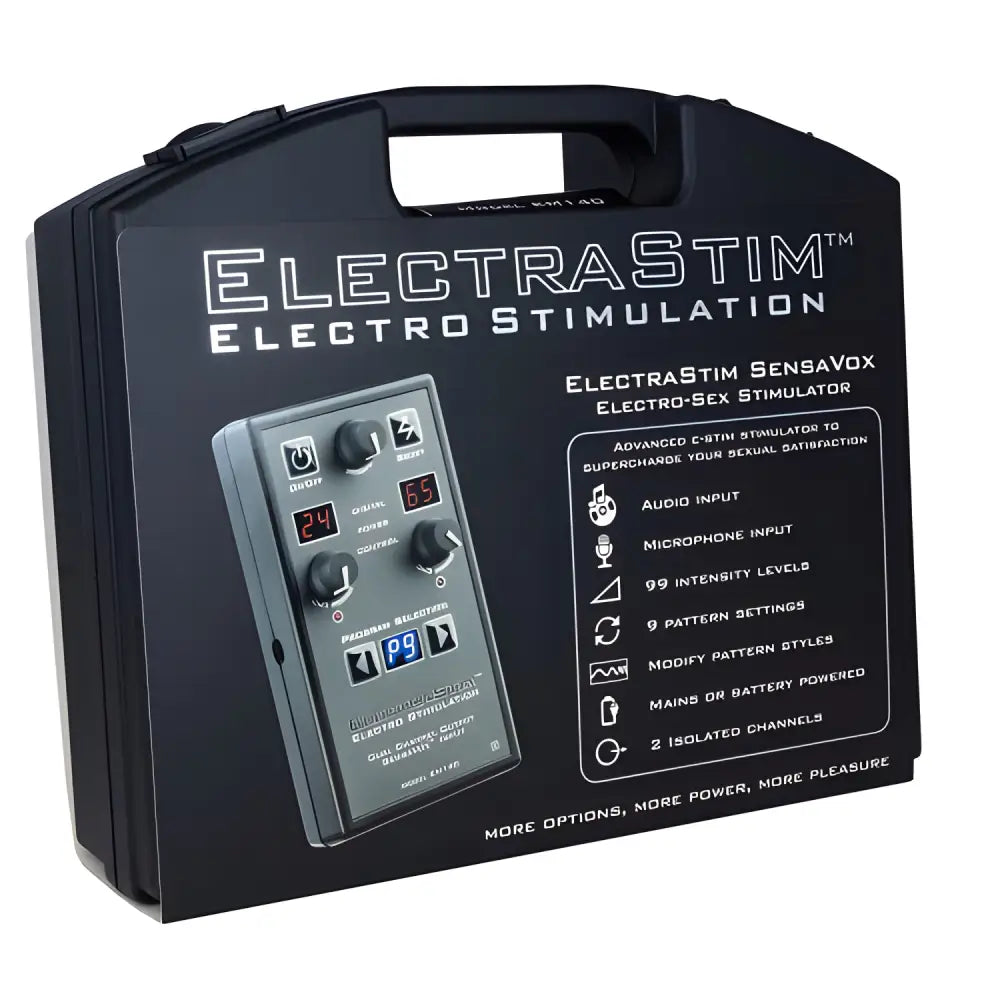 Electrastim Sensavox - Erotic Electrostimulation - Save 30% - Sensavox - Fast Shipping - Sale United Kingdom Stoke-on-trent