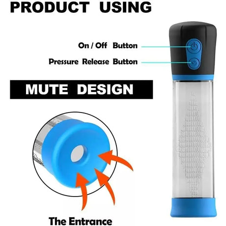Electric Automatic Penis Pump - Pumps and Enlargers - Save 20% - Fast Shipping - Sale United Kingdom Stoke-on-trent