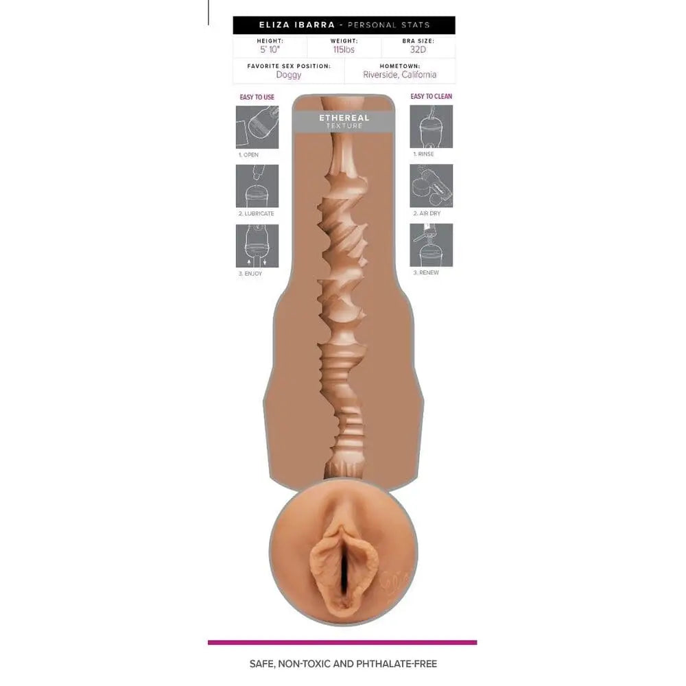 Eliza Ibarra Ethereal Texture Fleshlight Girls Masturbator - Save 30% - Fast - Sale United Kingdom Stoke-on-trent