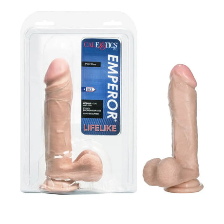 Emperor 7 Inch Life Like Dildo Ivory - Save 25% - Fast Shipping - United Kingdom Stoke-on-trent