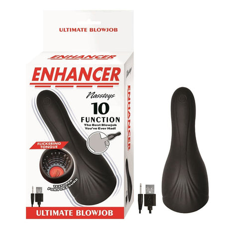 Enhancer Ultimate Blow Job Masturbator with Flicking Tongue - Male Masturbators - Save 20% - Sale