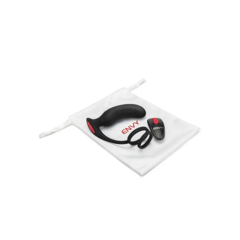 Envy Remote Prostate Vibe & Cock Ring - Save 25% - Envy Remote Prostate Vibe Cock Ring - Fast Shipping - Anal Dildos United Kingdom